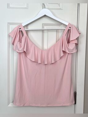 Express Flutter Sleeve Blouse NWOT